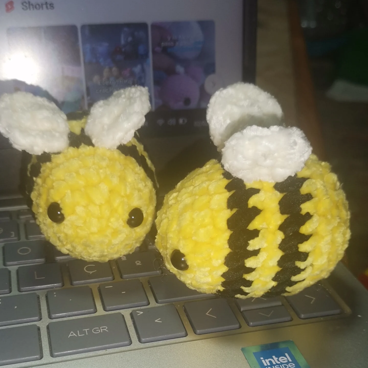 Fluffy bees